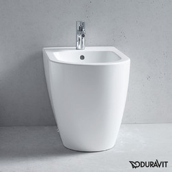 Биде напольное Duravit ME by Starck 2289100000 белое - изображение 3