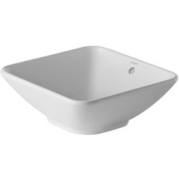 Раковина накладная Duravit ME by Starck 0333420000 Bacino 42х42 см белая - изображение 1