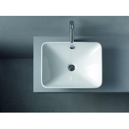 Накладная раковина Duravit ME by Starck 0334520000 Bacino 55х42 см белый - изображение 5