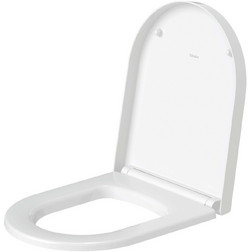 Сиденье для унитаза с крышкой Duravit ME by Starck 0020010000 белое - изображение 2