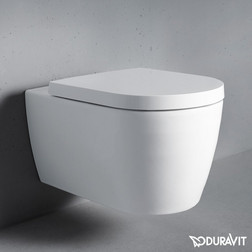 Сиденье для унитаза с крышкой Duravit ME by Starck 0020010000 белое - изображение 4