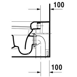 Унитаз напольный Duravit ME by Starck 2169090000 белый - изображение 11
