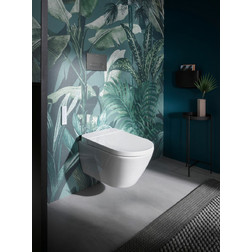 Унитаз подвесной Duravit D-Neo 654000012004300 SensoWash белый - изображение 5