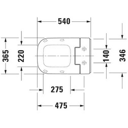 Сиденья с функцией биде Duravit SensoWash 611300002304300 Slim - изображение 5