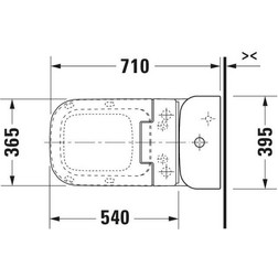 Сиденья с функцией биде Duravit SensoWash 611300002304300 Slim - изображение 4