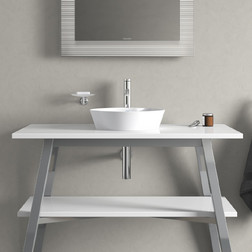 Раковина накладная Duravit Starck 2 2321440000 белая - изображение 5