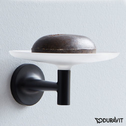 Мыльница настенная Duravit Starck T 0099334600 чёрная матовая - изображение 3