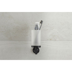 Стакан для зубных щеток Duravit Starck T 0099314600 чёрный матовый - изображение 4