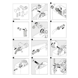 Комплект переходников Duravit DuraStyle basic 0075081000 для подключения бачка 09411 - изображение 2