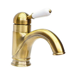 Смеситель для раковины Magliezza Grosso Bianco 50138Br бронза - изображение 1