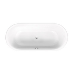 Ванна Bette 3465-000 Plus Lux Oval 170х75 см, стальная встраиваемая, белая - изображение 2