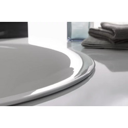 Ванна Bette 3465-000 Plus Lux Oval 170х75 см, стальная встраиваемая, белая - изображение 4