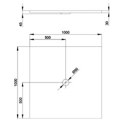 Душевой поддон Bette Floor 5941-000 AS 100*100 см, Sense белый - изображение 7