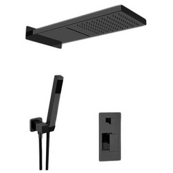 Daniel Skyline SK615ZSSCA-15 душевой комплект на 3 потребителя, черный матовый - изображение 1
