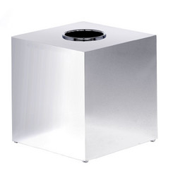 Бокс для салфеток Surya Metall 6265/MB, 13х13 см - цвет черный матовый - изображение 1