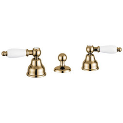 Смеситель для биде Emmevi 121034/BR Deco Ceramic на 3 отверстия, цвет бронза - изображение 1