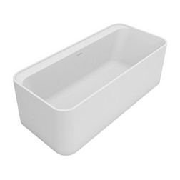 Ванна Uni-Flow Kube FS324-1700 Matt White отдельностоящая - изображение 1