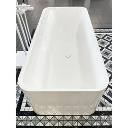 Ванна Uni-Flow Kube FS324 170х78 см Белый глянец Gloss White - изображение 2