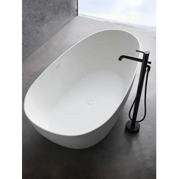 Uni-Flow OVA FS302-1700 170×85 — отдельностоящая ванна, Gloss White - изображение 4