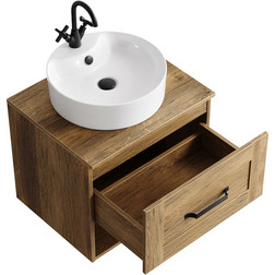 Тумба Aqwella Craft 60 см, дуб балтийский CRF0106DB - изображение 2