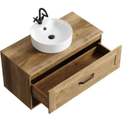 Тумба Aqwella Craft 100 дуб балтийский CRF0110DB - изображение 3