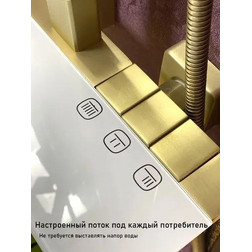 Душевая система Kern 5078 GM матовое золото - изображение 3