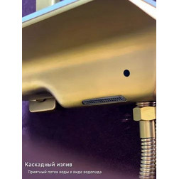 Душевая система Kern 5078 GM матовое золото - изображение 5