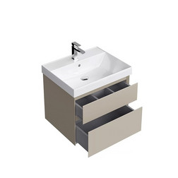 Тумба с раковиной Kerama Marazzi CUB.60.2\LIM Cubo 60 см - цвет лимо матовая - изображение 2