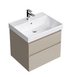 Тумба с раковиной Kerama Marazzi CUB.60.2\LIM Cubo 60 см - цвет лимо матовая - изображение 1