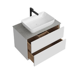 Тумба Kerama Marazzi PLB.M.80.2\WHT.V Plaza Modern 80 см - белая - изображение 1
