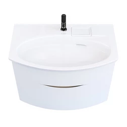 Тумба с раковиной Kerama Marazzi RV.80\WHT.M 80 Riva 80 см - белый матовый - изображение 2
