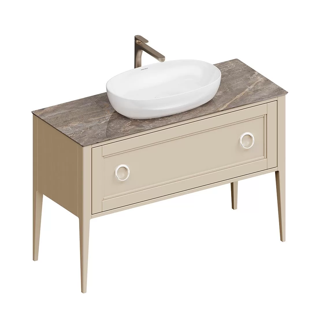 Столешница Kerama Marazzi MA.1.1.SG519920R\90 Magica для раковины Риккарди 90 см - серый матовый