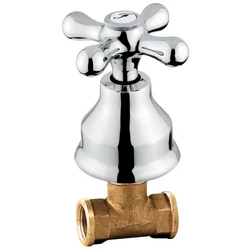 Запорный вентиль Emmevi Deco Classic 12009/CR, хром - изображение 1