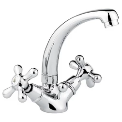 Смеситель для раковины Emmevi Deco Classic 12913/BO - золото - изображение 1