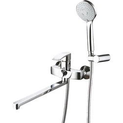 Смеситель для ванны Ganzer GZ02041 с длинным изливом хром - изображение 3