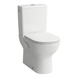 Унитаз Laufen Lua 8.2408.1.000.000.1 - безободковая чаша для бочка 8.2707 - изображение 3