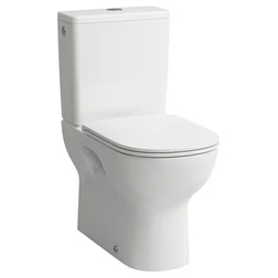 Унитаз Laufen Lua 8.2408.1.000.000.1 - безободковая чаша для бочка 8.2707 - изображение 1