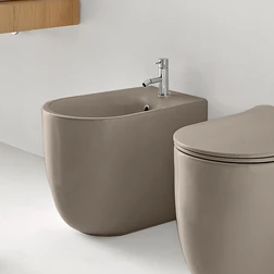 Kerasan Nolita 532081*1 - Биде напольное цвет Nocciola Mat - изображение 1