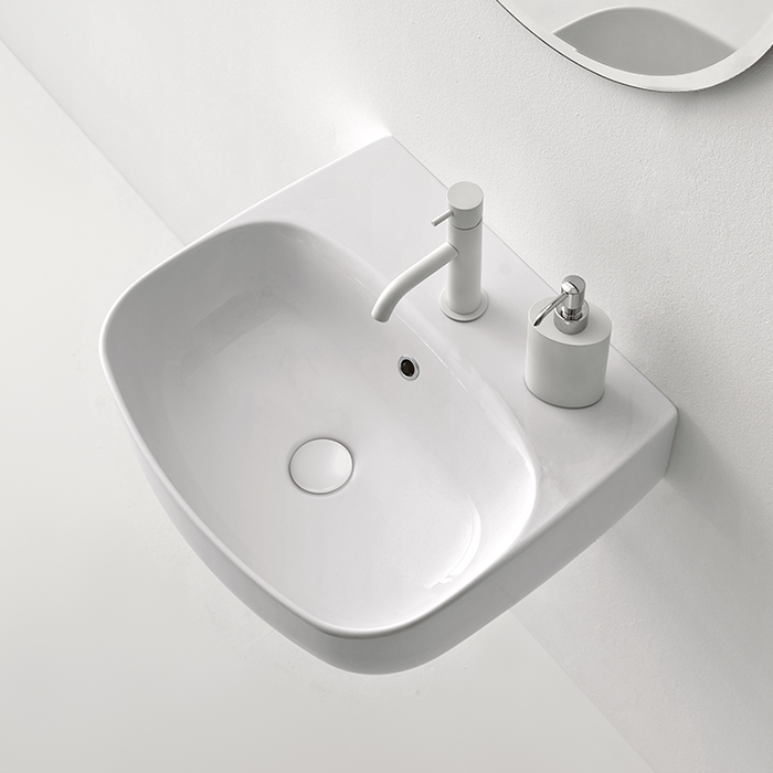 Kerasan Nolita 534101*1 - Раковина подвесная 60х45 см белая
