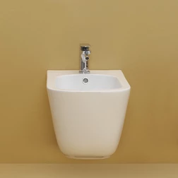 Биде Kerasan Tribeca 512530 - подвесное цвет Bianco matt (белый матовый) - изображение 1