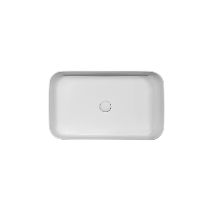 Раковина Kerasan Tribeca 460231 - накладная 70*43 см, черная матовая