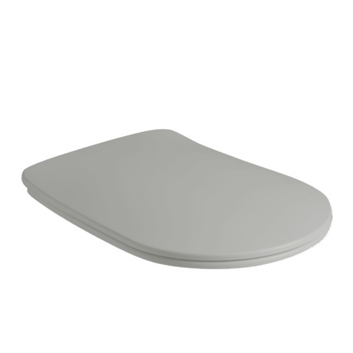 Сиденье с крышкой Kerasan Nolita 539111 Slim - микролифт быстросъемное, цвет Verde