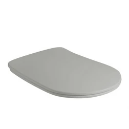 Сиденье для унитаза Kerasan Nolita 539159 - Slim, микролифт, Grigio matt - изображение 1