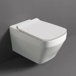Подвесной унитаз Simas Baden Baden BB18bi matt безободковый в белом матовом цвете - изображение 1
