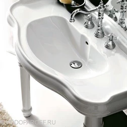 Раковина на 100 см Kerasan RETRO 105001*1 с керамическими ногами 108301 - изображение 2