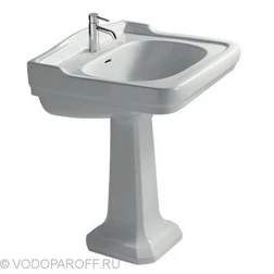 Раковина тюльпан на 71 см galassia Ethos 8401M с колонной 8411 - изображение 2