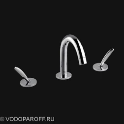 Смеситель для раковины на 3 отверстия hansgrohe AXOR Starck Classic 10133 000 (хром) - изображение 1