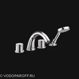 Смеситель на борт ванны hansgrohe AXOR Starck 10444 000 (хром) - изображение 1