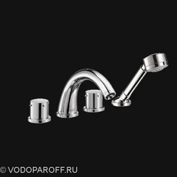 Смеситель на борт ванны hansgrohe AXOR Starck 10451 000 (хром) - изображение 1