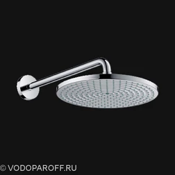 Верхний душ с кронштейном hansgrohe Raindance 27492 000 (хром) - изображение 1
